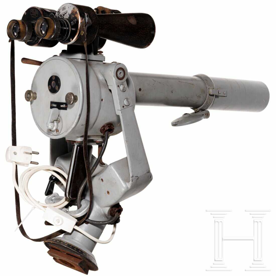 Signalgerät RP 40, deck-mounted, mit Carl Zeiss 7 x 50 H