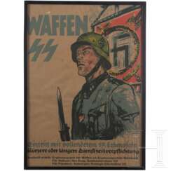 "Mjölnir"-Werbeplakat der Waffen-SS-Ergänzungsstelle Nordwest