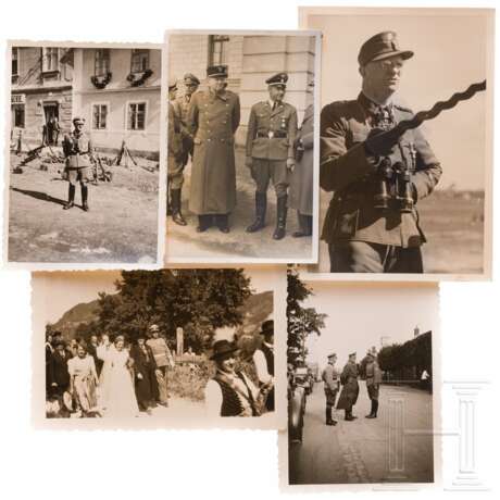 Fünf Privatfotos von SS-Generälen - photo 1