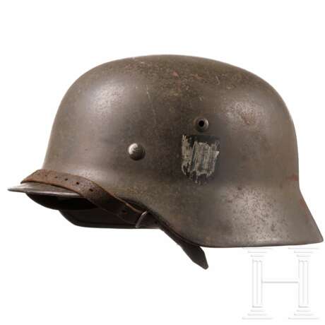 Stahlhelm M 35 der Polizei - Foto 1