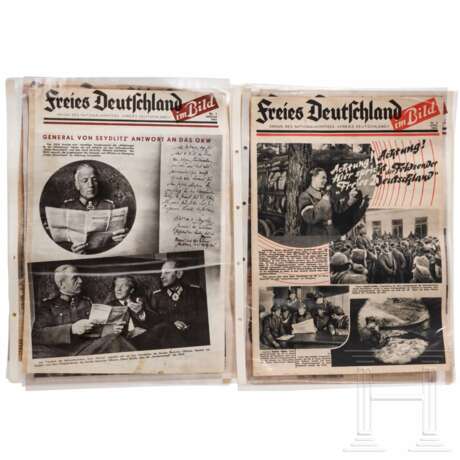 Jahrgang 1944 des Blattes "Freies Deutschland im Bild" - Foto 2