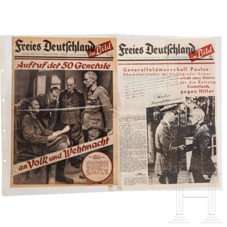 Jahrgang 1944 des Blattes "Freies Deutschland im Bild" - фото 4