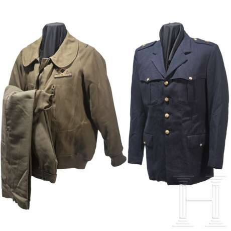 Fliegerjacke und -hose eines Sottotenente der italienischen Luftwaffe - photo 1