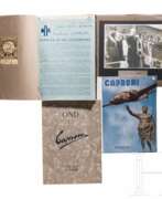 Italien. Caproni-Fotoalbum und -Broschüren, 1928 - 1939