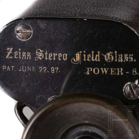 Bausch & Lomb "Zeiss Stereo Field Glass", mit Köcher, um 1900 - Foto 6