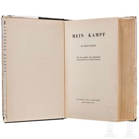 "Mein Kampf" - einbändige amerikanische Ausgabe - photo 4