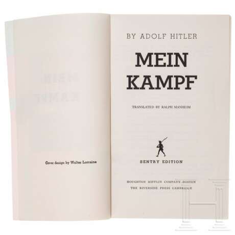 "Mein Kampf" - einbändige amerikanische Ausgabe - фото 2