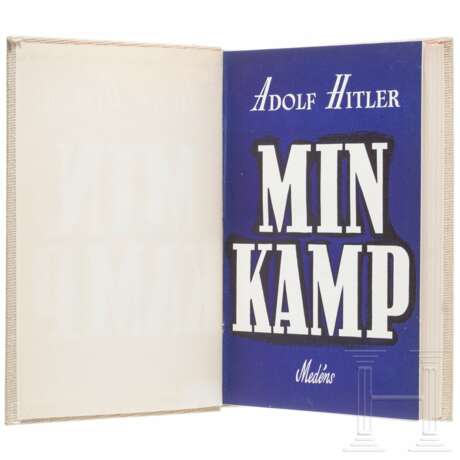 "Mein Kampf" - einbändige norwegische Ausgabe "Min Kamp" - фото 2