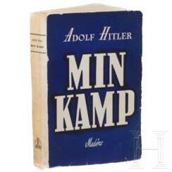 "Mein Kampf" - einbändige norwegische Ausgabe "Min Kamp"