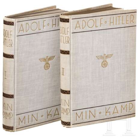 "Mein Kampf" - zweibändige norwegische Ausgabe "Min Kamp" - фото 2