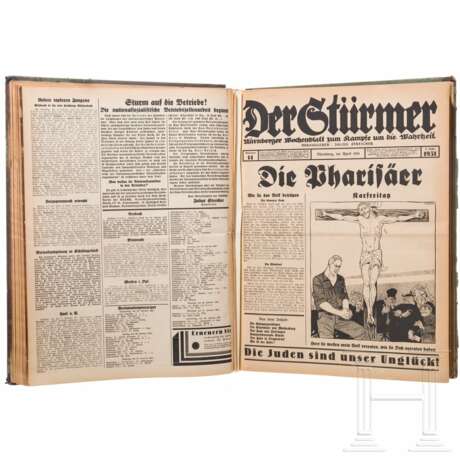 "Der Stürmer" - gebundene Ausgaben der Jahre 1931 - 1932 - photo 2