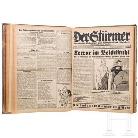 "Der Stürmer" - gebundene Ausgaben der Jahre 1931 - 1932 - photo 3