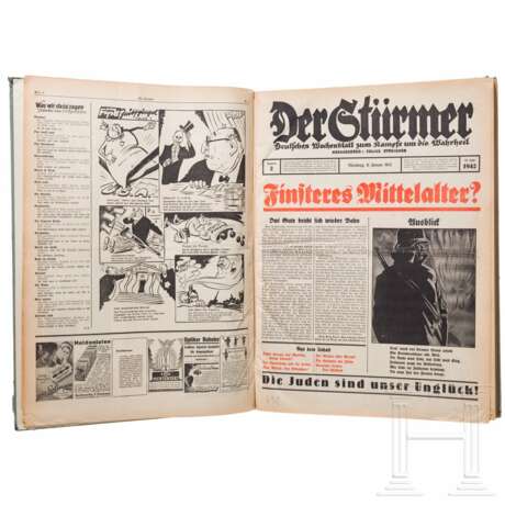 "Der Stürmer" - gebundene Ausgaben des Jahres 1942 - photo 1