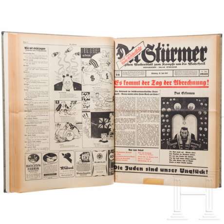 "Der Stürmer" - gebundene Ausgaben der Jahre 1943 - 1944 - photo 3