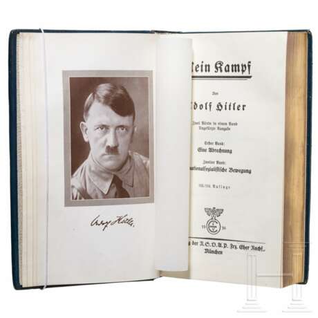 Adolf Hitler - eigenhändig signierte Luxusausgabe von "Mein Kampf" - фото 3
