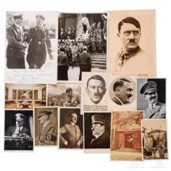 Adolf Hitler - Sammlung von Porträtpostkarten und Fotos