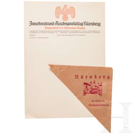 Kleine Sammlung zum Thema "Nürnberg - Stadt der Reichsparteitage" - фото 3