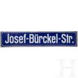 Straßenschild "Josef-Bürckel-Str." - photo 1
