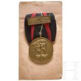 Medaille 1.10.38 mit Spange "Prager Burg" an Einzelschnalle - фото 1