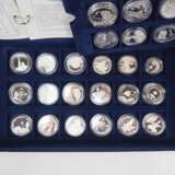 Sammlung 36 Silbermünzen - Weltraum. - photo 2