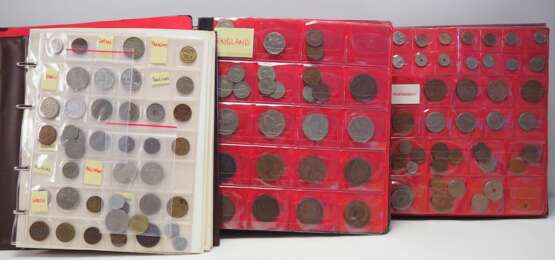Sammlung Münzen - 3 Alben mit 8 kg. - photo 1