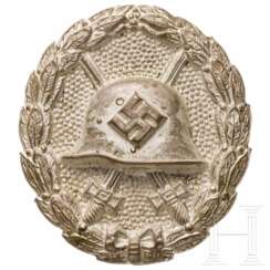 Verwundetenabzeichen in Silber, 1. Modell 1939 mit kleinem Stahlhelm