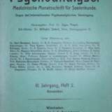 Zentralblatt für Psychoanalyse. - Foto 1