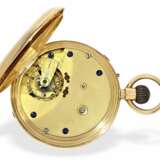 Taschenuhr: besonders schwere, englische Beobachtungsuhr mit anhaltbarer Zentralsekunde, königlicher Chronometermacher J. Hargreaves Liverpool, No.46606, 1872 - фото 3