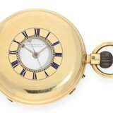 Taschenuhr: besonders schwere, englische Beobachtungsuhr mit anhaltbarer Zentralsekunde, königlicher Chronometermacher J. Hargreaves Liverpool, No.46606, 1872 - Foto 4