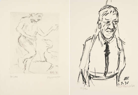 Oskar Kokoschka. Oskar Kokoschka. Das druckgraphische Werk - photo 1