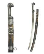 Overview. Honorary Cossack saber marked with the sign of the Ice March of 1918. Russia 
