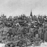 Sabre cosaque honoraire marqu&eacute; du signe de la Marche des Glaces de 1918. Russie Blacking Early 20th century - photo 12