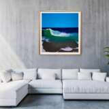 Aesthetic Sea Waves FEYTEL Á MONTELIMART Augustyn Engty acrylic paint Acrylic painting fineart photorealsm India sea waves 2023 - photo 3