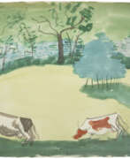 Peinture de paysage. MILTON AVERY (1885-1965)