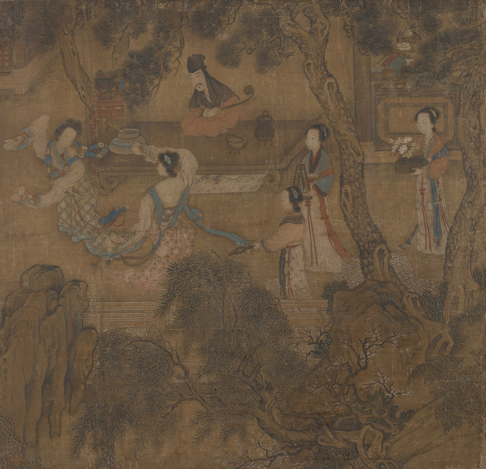 WITH SIGNATURE OF TANG YIN (17TH-18TH CENTURY)