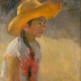 KNJAZEWA (?) Russische Malerin, tätig 1. Hälfte 20. Jahrhundert Mädchenportrait - фото 1