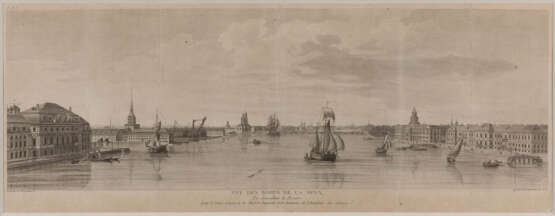 LOUIS NICOLAS DE LESPINASSE (CHEVALIER DE LESPINASSE) 1734 Pouilly-sur-Loire - 1808 Paris Zwei Ansichten von St. Petersburg - фото 2
