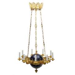 Impressive chandelier in Empire style. Russia. 19th century. 