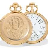 Taschenuhr: hochfeine französische Repetier-Uhr mit Werk in Spitzenqualität, signiert Louis Rey Marseille, ca. 1890 - фото 5