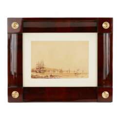 Ivan Aivazovsky. Aquarelle. Port de Crim&eacute;e. 1817-1900 