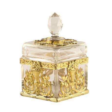 Flacon de parfum. France 19&egrave;me-20&egrave;me si&egrave;cle Glas Napoleon III Late 19th century - Foto 1