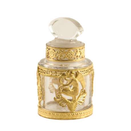 Flacon de parfum. France 19-20 si&egrave;cle Glas Late 19th century - Foto 1