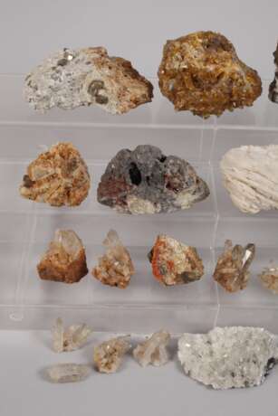 Konvolut sächsische Mineralien - Foto 2
