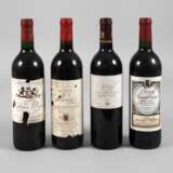 Vier Flaschen Rotwein - Foto 1