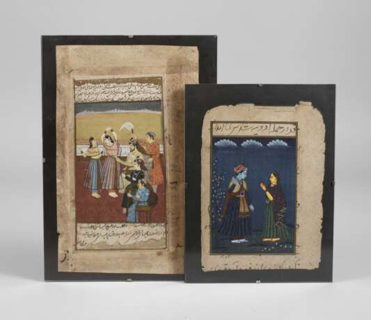 Zwei indopersische Buchmalereien - фото 1