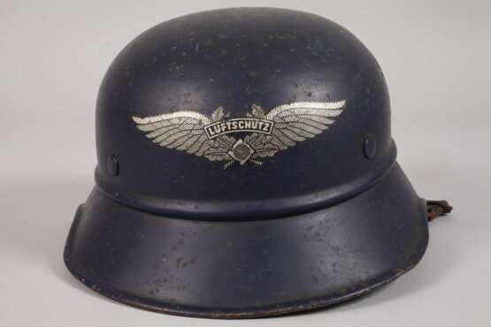 Luftschutzhelm 2. Weltkrieg - Foto 2