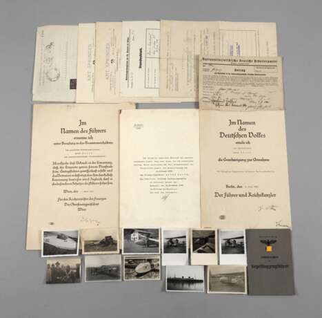 Konvolut Papiere und Urkunden 3. Reich - photo 1