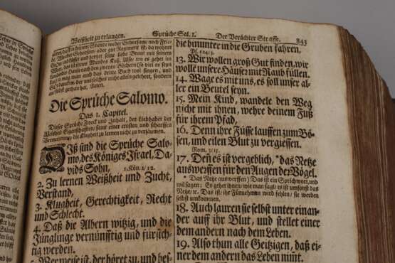 Biblia Sondershausen 1716 - Foto 4