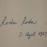 Zwei signierte Bände Roda Roda - Foto 5
