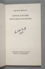 Bertold Brecht Autograph